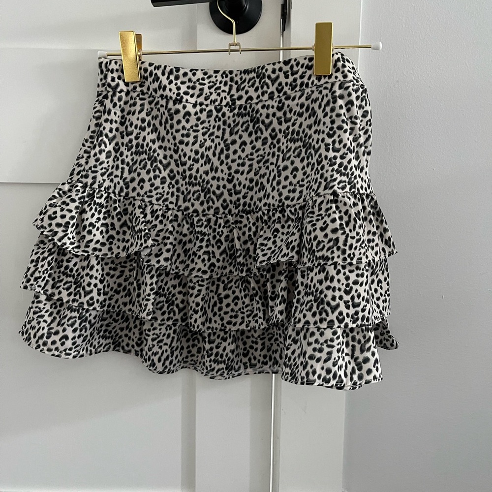 Shein Cheetah print skirt